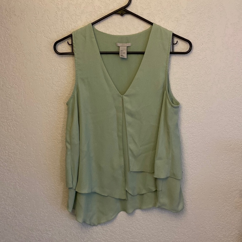 H&M tank blouse size 6